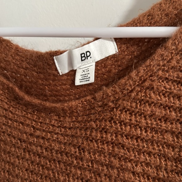 Burnt Orange BP Sweater with Flared Sleeves - Picture 7 of 7